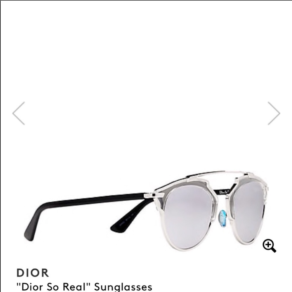 Dior so real mirror lenses sunglasses 48mm - Picture 2 of 8